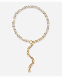 Dinny Hall - 14ct Gold Shuga Diamond Tennis Bracelet One Size - Lyst