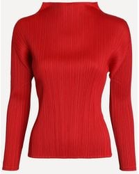 Pleats Please Issey Miyake - Monthly Colours: November Pleated Top - Lyst
