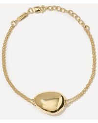 Otiumberg - 14Ct-Plated Vermeil Pebble Bracelet - Lyst