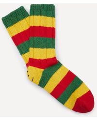 Kapital - Mens Rasta Rainbow Happy Heel Socks One Size - Lyst