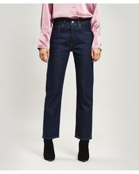 Levi's 501 Crop Jeans - Blue