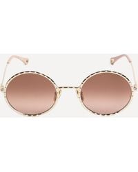 Chloé - Women's Round Sunglasses One Size - Lyst