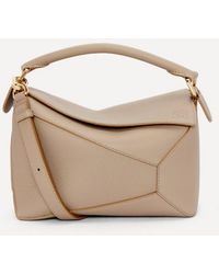 Loewe - Small Puzzle Leather Shoulder Bag - Lyst