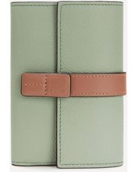Loewe - Small Vertical Leather Wallet - Lyst