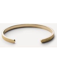 Miansai - Matte Brass Singular Cuff Bracelet - Lyst