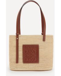 Loewe - Women's Small Square Basket Bag One - Lyst