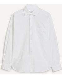 With Nothing Underneath - The Weekend Seersucker Shirt - Lyst