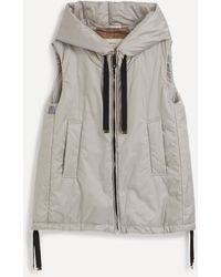 Max Mara - Women's Cube Greengo Hooded Quilted Shell Vest 14 - Lyst