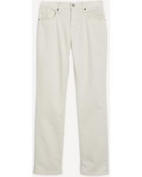 PAIGE Federal Slim-fit Jeans - White