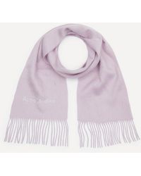 Acne Studios - Alpaca-Wool Logo Scarf - Lyst