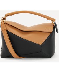 Loewe - Women's Small Puzzle Leather Shoulder Bag One Size - Lyst