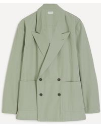 Dries Van Noten - Light Double-Breasted Blazer - Lyst
