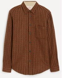 Portuguese Flannel - Merino Wool Tweed Shirt - Lyst