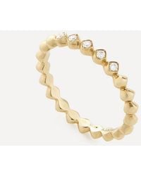 Liberty - 9Ct Eclipse Diamond Band Ring - Lyst