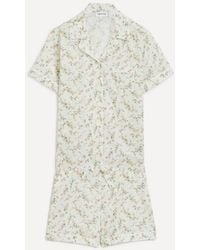 Liberty - Tana Lawn Cotton Short Pyjama Set - Lyst