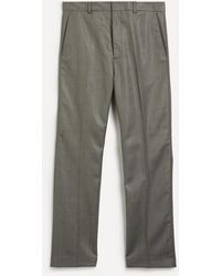 Acne Studios - Mens Vintage Grey Tailored Trousers 40/50 - Lyst
