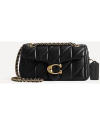 COACH - Quilted Tabby Leather Shoulder Bag 20 - Lyst