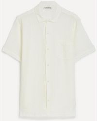 YMC - Malick Seersucker Short-Sleeve Shirt - Lyst