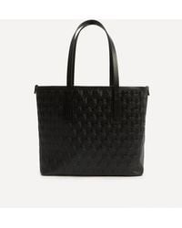 Liberty - Women's Iphis Embossed Leather Little Marlborough Tote Bag One Size - Lyst