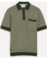 Percival - Mens Casa Martini Knitted Polo - Lyst
