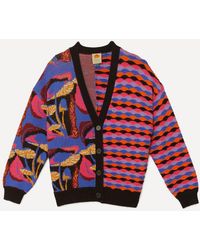 FARM Rio - Wild Mushrooms Knit Cardigan - Lyst