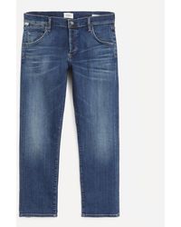 Citizens of Humanity - Emerson Slim-Fit Cropped Boyfriend Jeans - Lyst