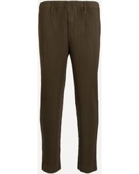 Homme Plissé Issey Miyake - Mens Tailored Pleats 1 Straight Trousers - Lyst