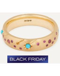 Balint Samad - 9Ct Orion Shooting Star Band Ring - Lyst