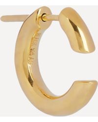 Maria Black Gold-plated Disrupted 14 Earring - Metallic