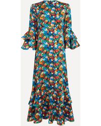 Liberty - Women's Chatsworth Bloom Silk-satin Gala Dress - Lyst