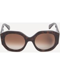 Chloé - Women's Oval Sunglasses One Size - Lyst