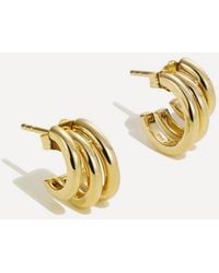 BY PARIAH - 14Ct Classic Earring Stack - Lyst