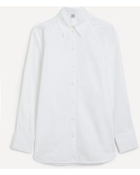TOTEME - Raw Raglan Shirt - Lyst