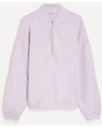 Agolde - Pace Quarter-Zip Sweatshirt - Lyst