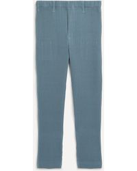 Homme Plissé Issey Miyake - Mens Kersey Pleats Straight Trousers 3 - Lyst