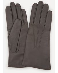 dents ladies black leather gloves