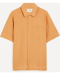 Folk - Mens Gabe Short Sleeve Shirt 3 - Lyst