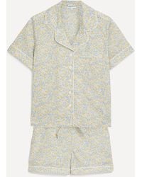 Liberty - Women's Phoebe Tana Lawn Cotton Short-sleeve Pyjama Set Xl - Lyst