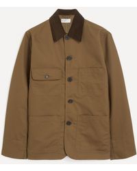 Universal Works - Brushed Polytech Merchant Jacket - Lyst