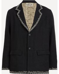 Kartik Research - Handwoven Linen Blazer - Lyst