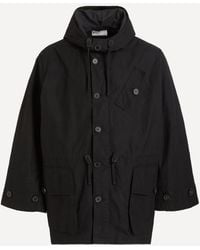 Universal Works - Scottish Wax Boston Parka Jacket - Lyst
