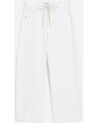 Citizens of Humanity - Brynn Drawstring Denim Trousers - Lyst