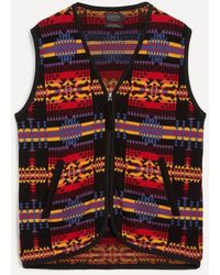 Pendleton - Jacquard Vest - Lyst