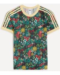 adidas - X Liberty London 3-Stripes Slim T-Shirt - Lyst
