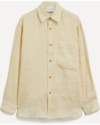 King & Tuckfield - Mens Pocket Oversized Roll Sleeve Shirt - Lyst