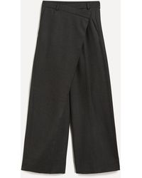 Acne Studios - Women's Tailored Wrap Trousers 6 - Lyst