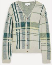 Wax London - Alban Plaid Check Cardigan - Lyst