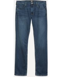 PAIGE - Mens Normandie Birch Straight Fit Jeans 30 - Lyst