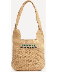Isabel Marant - Women's Praia Small Raffia Tote Bag One Size - Lyst
