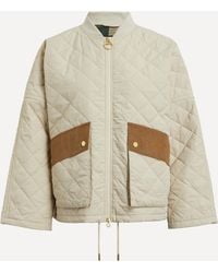 Barbour - Women's Bowhill Quilted Jacket 18 - Lyst